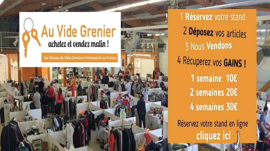 You are currently viewing REDON: au vide grenier Redon, le concept du vide-greniers permanent