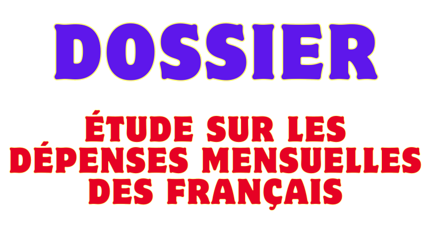 Lire la suite à propos de l’article DOSSIER: Étude sur les dépenses mensuelles en Euros des Français